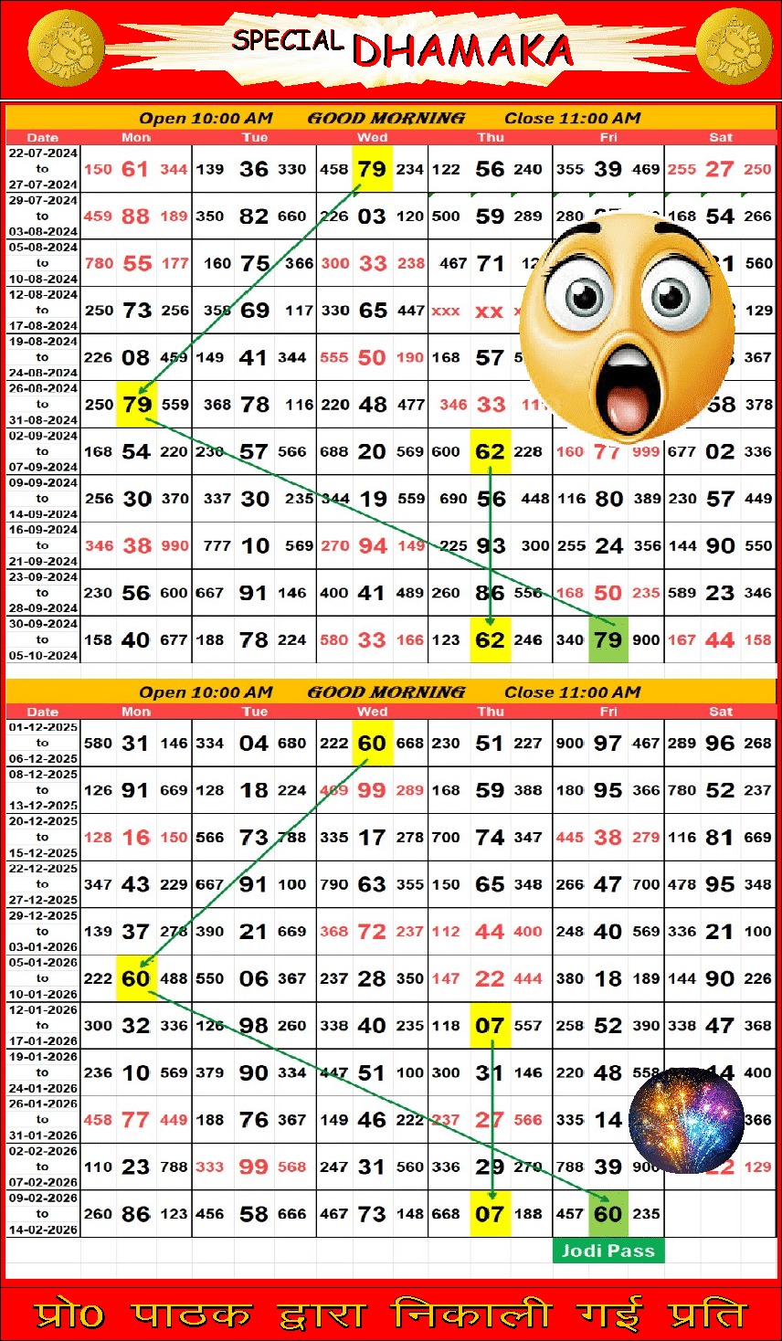 GOOD MORNING scheme dated 13/02/2026, image 1